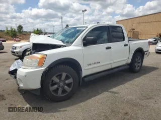 2015 Nissan Titan SV with VIN 1N6BA0ED8FN512230, listed as a Copart auction lot 54888545 with Not provided miles and Salvage title. Bid and sale history available at DreamBid. Image 1.