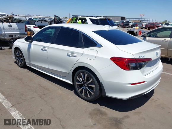 2024 Honda Civic EX z VIN 2HGFE1F70RH320192, wystawiony jako IAAI lot #42282169 z przebiegiem 11 136 mil mil oraz . Historia ofert i sprzedaży dostępna na DreamBid. Obrazek 3.