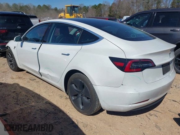 2020 Tesla Model 3 Long Range with VIN 5YJ3E1EB4LF619026, listed as a IAAI auction lot 41796901 with Not Provided miles and . Bid and sale history available at DreamBid. Image 3.