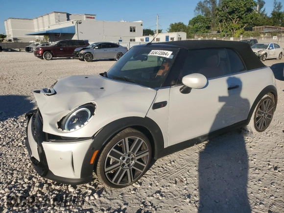 2024 MINI Convertible Cooper S with VIN WMW43DL06R3S05892, listed as a Copart auction lot 83472064 with 12,435 mi miles and Salvage title. Bid and sale history available at DreamBid. Image 1.