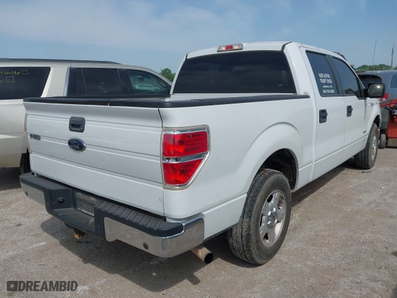 2013 Ford F-150 XL with VIN 1FTFW1CT0DFA75076, listed as a IAAI auction lot 41994432 with 490,261 mi miles. Bid and sale history available at carsss.com. Image 4.