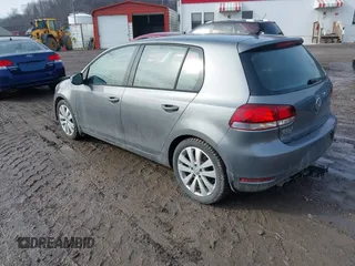 2013 Volkswagen Golf TDI w/Sunroof & Nav with VIN WVWNM7AJ6DW042511, listed as a IAAI auction lot 41464525 with 107,378 mi miles and . Bid and sale history available at DreamBid. Image 3.