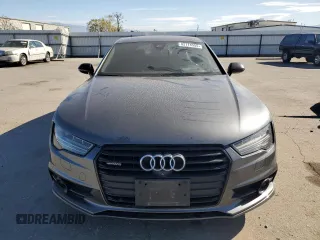2017 Audi A7 Premium Plus with VIN WAUW3AFC2HN051875, listed as a Copart auction lot 43174955 with 125,521 mi miles and Salvage Title. Bid and sale history available at carsss.com. Image 5.