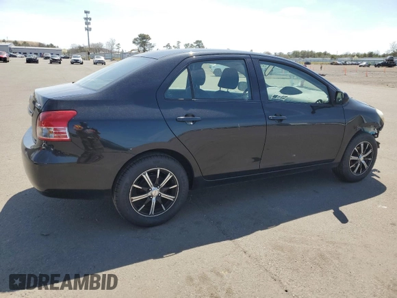 2012 Toyota Yaris with VIN JTDBT4K30CL010867, listed as a Copart auction lot 54128955 with 245,262 mi miles and Salvage Title. Bid and sale history available at carsss.com. Image 3.