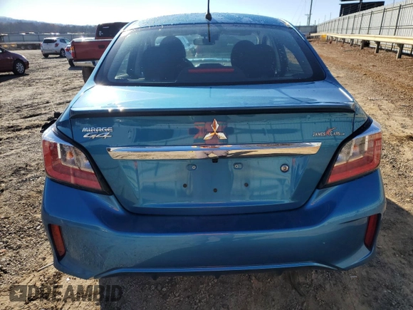 2023 Mitsubishi Mirage G4 ES with VIN ML32FUFJ3PHF03604, listed as a Copart auction lot 78993083 with 16,780 mi miles. Bid and sale history available at carsss.com. Image 6.