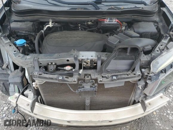 2017 Honda Ridgeline RTL-E with VIN 5FPYK3F77HB009995, listed as a Copart auction lot 59954705 with 119,381 mi miles and Salvage title. Bid and sale history available at DreamBid. Image 11.