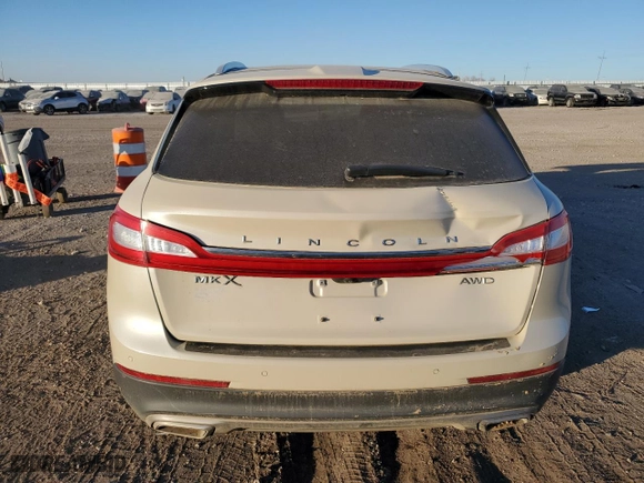 2018 Lincoln MKX Reserve with VIN 2LMPJ8LR3JBL29442, listed as a Copart auction lot 89402885 with 65,918 mi miles and Salvage Title. Bid and sale history available at carsss.com. Image 6.