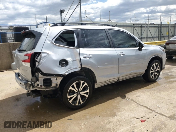 2022 Subaru Forester Limited with VIN JF2SKANCXNH466380, listed as a Copart auction lot 49664295 with 40,505 mi miles and Salvage Title. Bid and sale history available at carsss.com. Image 3.