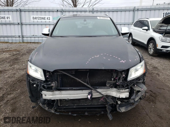 2016 Audi SQ5 3.0T Technik with VIN WA1LCAFPXGA047260, listed as a Copart auction lot 69180632 with 119,440 mi miles. Bid and sale history available at carsss.com. Image 5.