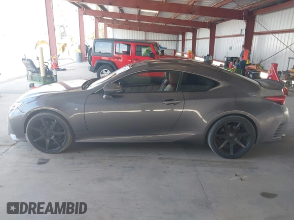 2015 Lexus RC 350 F Sport z VIN JTHHE5BC8F5003098, wystawiony jako IAAI lot #42067306 z przebiegiem 55 419 mil mil oraz . Historia ofert i sprzedaży dostępna na DreamBid. Obrazek 14.