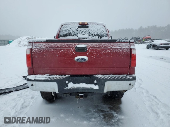 2015 Ford Super Duty F-250 SRW Lariat with VIN 1FT7W2B60FEC94554, listed as a Copart auction lot 45032695 with 0 mi miles and Salvage Title. Bid and sale history available at carsss.com. Image 6.