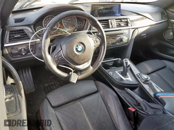 2015 BMW 4 Series 428i z VIN WBA3N3C55FK231929, wystawiony jako Copart lot #57683365 z przebiegiem 169 527 mil mil oraz Szkoda całkowita • Salvage title. Historia ofert i sprzedaży dostępna na DreamBid. Obrazek 8.