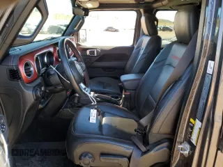 2023 Jeep Wrangler Rubicon with VIN 1C4HJXFN6PW509741, listed as a Copart auction lot 81324394 with 21,755 mi miles and Salvage title. Bid and sale history available at DreamBid. Image 7.