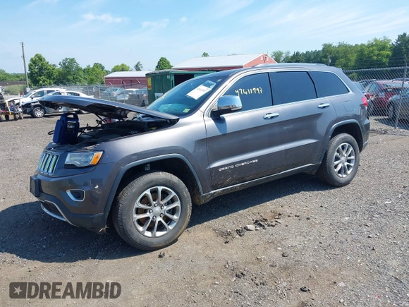 2016 Jeep Grand Cherokee Limited with VIN 1C4RJFBG6GC357385, listed as a IAAI auction lot 42611997 with 148,177 mi miles and . Bid and sale history available at DreamBid. Image 2.
