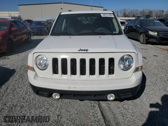 2017 Jeep Patriot Sport with VIN 1C4NJPBB3HD120647, listed as a Copart auction lot 50074105 with 126,375 mi miles and Salvage Title. Bid and sale history available at DreamBid. Image 5.