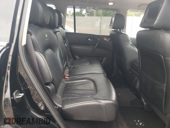 2012 Infiniti QX56 8-passenger with VIN JN8AZ2NC1C9315502, listed as a Copart auction lot 71638734 with 146,518 mi miles and Salvage Title. Bid and sale history available at carsss.com. Image 11.