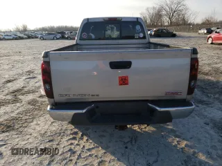2004 GMC Canyon SLE Z71 with VIN 1GTDT196148129992, listed as a Copart auction lot 86864254 with 0 mi miles and Salvage Title. Bid and sale history available at carsss.com. Image 6.