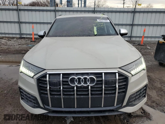 2024 Audi Q7 Premium Plus with VIN WA1LXBF79RD010132, listed as a Copart auction lot 46537955 with 10,664 mi miles and Salvage title. Bid and sale history available at DreamBid. Image 5.