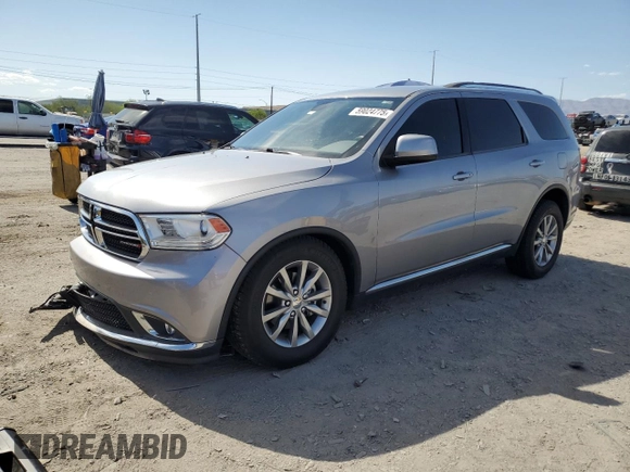 2017 Dodge Durango SXT with VIN 1C4RDHAG1HC869870, listed as a Copart auction lot 59024775 with 88,238 mi miles and Salvage title. Bid and sale history available at DreamBid. Image 1.