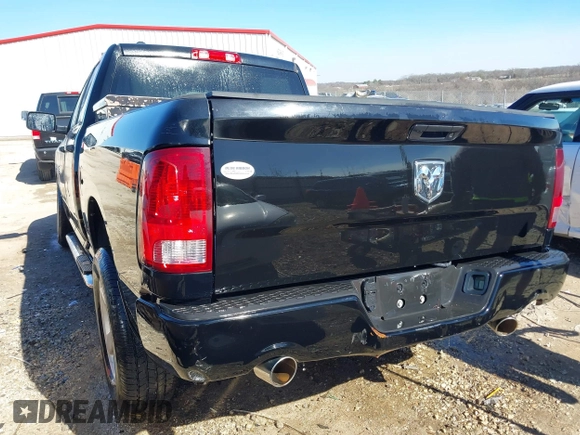 2014 Ram 1500 Express with VIN 1C6RR6FTXES278912, listed as a IAAI auction lot 41694746 with 140,356 mi miles and . Bid and sale history available at DreamBid. Image 3.