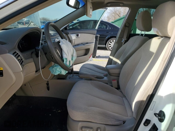 2007 Kia Optima EX with VIN KNAGE124475134560, listed as a Copart auction lot 85564384 with 106,233 mi miles and Salvage Title. Bid and sale history available at carsss.com. Image 7.