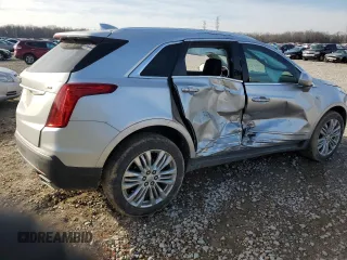 2019 Cadillac XT5 Premium Luxury FWD with VIN 1GYKNERS3KZ118967, listed as a Copart auction lot 42419035 with 113,917 mi miles and Salvage title. Bid and sale history available at DreamBid. Image 3.
