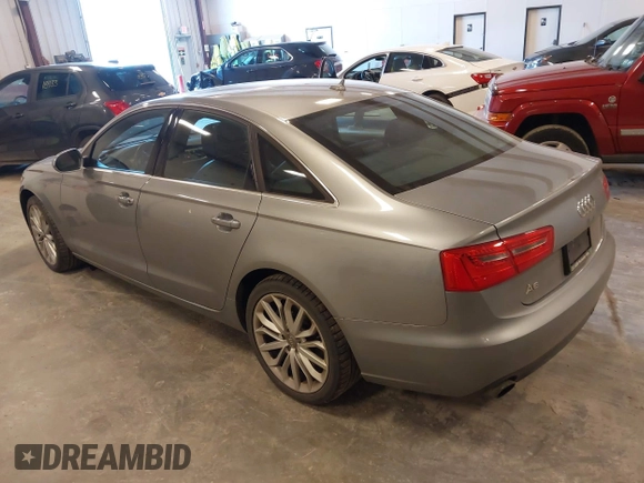 2014 Audi A6 Premium Plus with VIN WAUGFAFCXEN085327, listed as a IAAI auction lot 42094205 with 97,389 mi miles and . Bid and sale history available at DreamBid. Image 3.