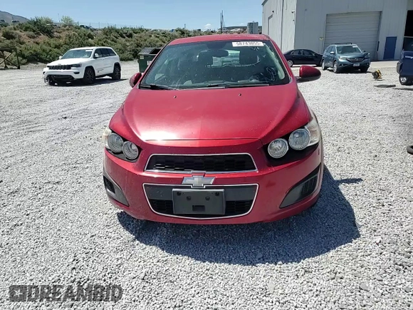 2012 Chevrolet Sonic LS z VIN 1G1JA6SH0C4113041, wystawiony jako Copart lot #58743055 z przebiegiem 69 453 mil mil oraz Szkoda całkowita • Salvage title. Historia ofert i sprzedaży dostępna na DreamBid. Obrazek 14.
