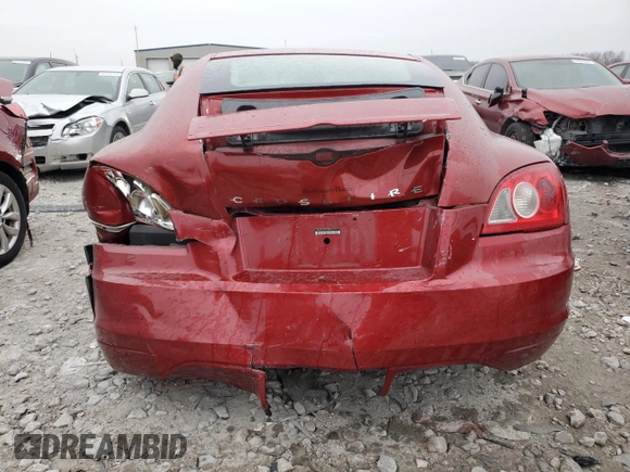 2004 Chrysler Crossfire z VIN 1C3AN69L64X014217, wystawiony jako Copart lot #82427704 z przebiegiem 85 328 mil mil oraz Szkody całkowita. Historia ofert i sprzedaży dostępna na DreamBid. Obrazek 6.
