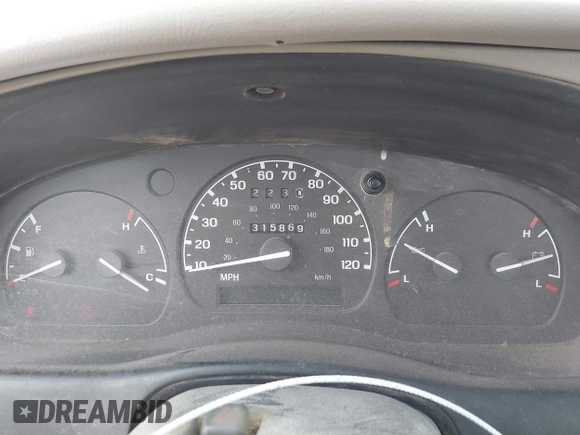 1997 Ford Ranger XLT with VIN 1FTCR10A9VTA60723, listed as a IAAI auction lot 41588328 with 315,869 mi miles. Bid and sale history available at carsss.com. Image 7.