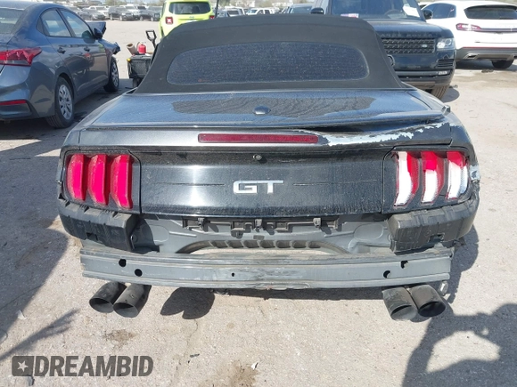 2019 Ford Mustang GT Premium with VIN 1FATP8FF1K5126270, listed as a IAAI auction lot 41778058 with Not Provided miles. Bid and sale history available at carsss.com. Image 6.