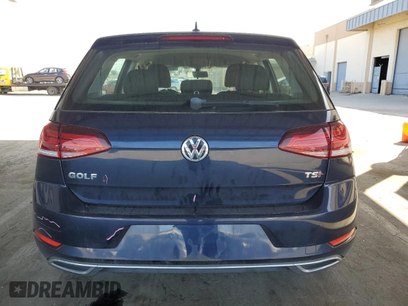 2018 Volkswagen Golf S z VIN 3VWG17AU9JM282205, wystawiony jako Copart lot #53161485 z przebiegiem 51 449 mil mil oraz Szkoda całkowita • Salvage title. Historia ofert i sprzedaży dostępna na DreamBid. Obrazek 6.
