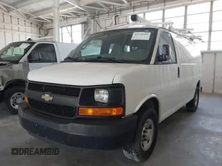 2015 Chevrolet Express Cargo with VIN 1GCWGFCF9F1277631, listed as a IAAI auction lot 42528992 with 243,209 mi miles and . Bid and sale history available at DreamBid. Image 6.