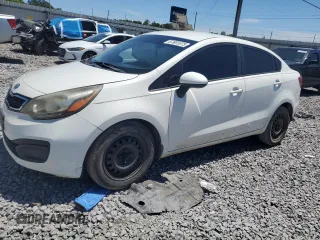 2013 Kia Rio EX with VIN KNADN4A31D6130596, listed as a Copart auction lot 57691075 with 166,788 mi miles and Salvage title. Bid and sale history available at DreamBid. Image 1.