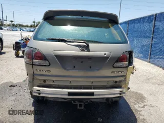 2003 Lexus RX 300 with VIN JTJGF10U430153066, listed as a Copart auction lot 57409455 with 152,343 mi miles and Salvage title. Bid and sale history available at DreamBid. Image 6.