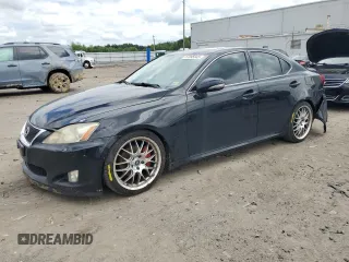 2010 Lexus IS 250 with VIN JTHCF5C29A5039792, listed as a Copart auction lot 57095845 with 179,327 mi miles and Salvage title. Bid and sale history available at DreamBid. Image 1.