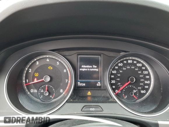 2018 Volkswagen Atlas SE z VIN 1V2CP2CAXJC598119, wystawiony jako Copart lot #48925765 z przebiegiem 73 724 mil mil oraz Szkoda całkowita • Salvage title. Historia ofert i sprzedaży dostępna na DreamBid. Obrazek 9.