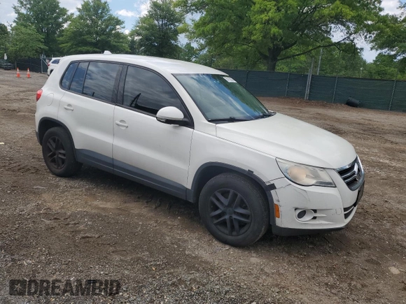 2011 Volkswagen Tiguan SEL w/Premium Navi with VIN WVGAV7AX6BW521178, listed as a Copart auction lot 56135045 with 155,438 mi miles and Clean title. Bid and sale history available at DreamBid. Image 4.