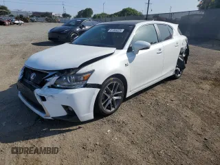 2014 Lexus CT 200h с VIN JTHKD5BH0E2190034, выставлен на аукционе Copart как лот 61309225 с пробегом 82 065 миль миль и Списание • Salvage title. История ставок и продаж доступна на DreamBid. Изображение 1.