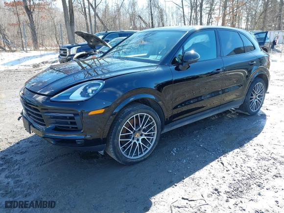 2023 Porsche Cayenne with VIN WP1AA2AY5PDA05830, listed as a IAAI auction lot 41692082 with 41,393 mi miles. Bid and sale history available at carsss.com. Image 17.