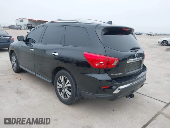 2020 Nissan Pathfinder S with VIN 5N1DR2AN6LC609461, listed as a IAAI auction lot 41644188 with 1 mi miles. Bid and sale history available at carsss.com. Image 3.
