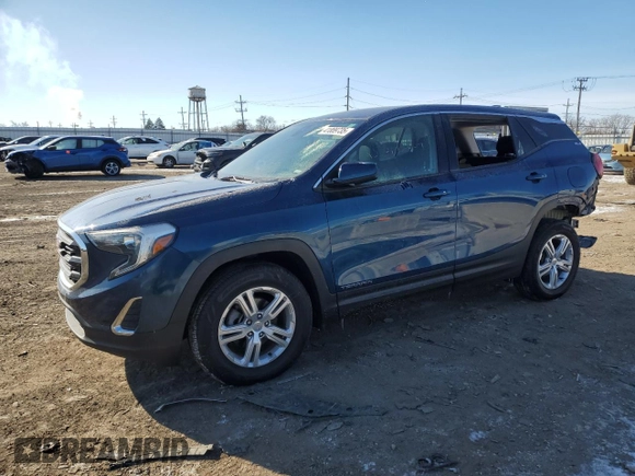 2020 GMC Terrain SLE z VIN 3GKALTEVXLL167740, wystawiony jako Copart lot #41889735 z przebiegiem 65 936 mil mil oraz Szkody całkowita. Historia ofert i sprzedaży dostępna na DreamBid. Obrazek 1.