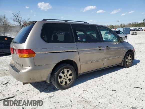 2004 Honda Odyssey EX-L with VIN 5FNRL18974B085790, listed as a Copart auction lot 49159665 with 179,207 mi miles and Salvage Title. Bid and sale history available at DreamBid. Image 3.