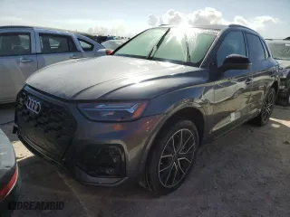 2023 Audi SQ5 Premium Plus with VIN WA1B4AFY6P2081837, listed as a Copart auction lot 68822494 with 20,398 mi miles and Salvage Title. Bid and sale history available at carsss.com. Image 1.