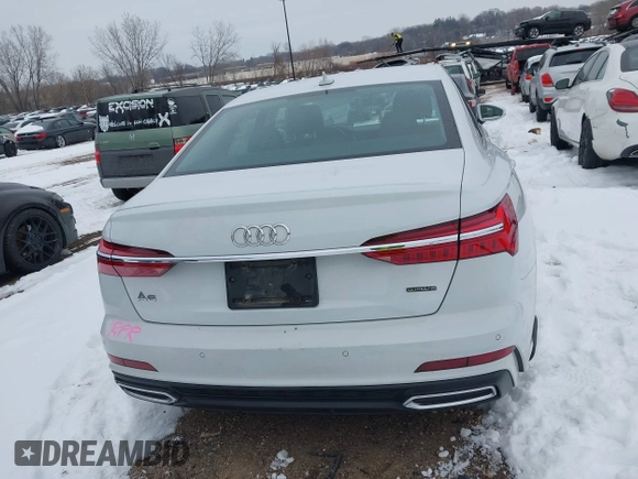 2019 Audi A6 Prestige with VIN WAUM2AF24KN072848, listed as a IAAI auction lot 41166275 with 89,839 mi miles. Bid and sale history available at carsss.com. Image 16.