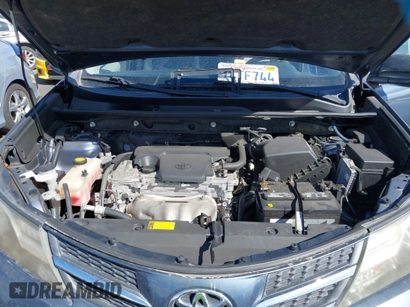 2013 Toyota RAV4 LE with VIN JTMZFREV9DD019756, listed as a IAAI auction lot 41708194 with 126,689 mi miles and . Bid and sale history available at carsss.com. Image 10.