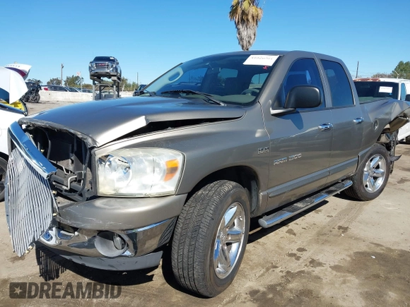 2007 Dodge Ram 1500 SLT with VIN 1D7HA18257S132946, listed as a IAAI auction lot 41826501 with 89,669 mi miles. Bid and sale history available at carsss.com. Image 18.