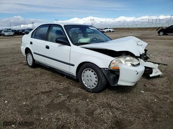 1997 Honda Civic DX with VIN 2HGEJ6626VH574525, listed as a Copart auction lot 49089605 with 242,389 mi miles and Salvage Title. Bid and sale history available at carsss.com. Image 11.