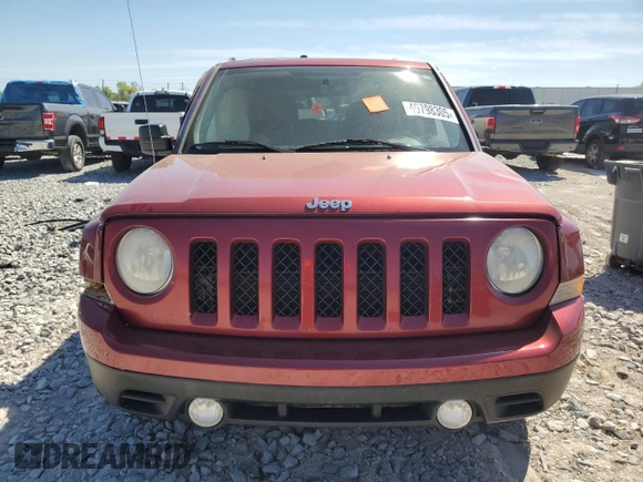 2014 Jeep Patriot High Altitude with VIN 1C4NJPFA0ED790184, listed as a Copart auction lot 49798305 with 196,188 mi miles and Salvage Title. Bid and sale history available at DreamBid. Image 5.