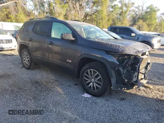 2017 GMC Acadia SLE with VIN 1GKKNTLS1HZ319623, listed as a Copart auction lot 48794415 with 128,942 mi miles and Salvage Title. Bid and sale history available at carsss.com. Image 4.